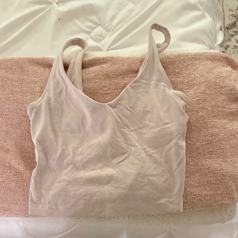 Lululemon Athletica Blush Pink Tank Top